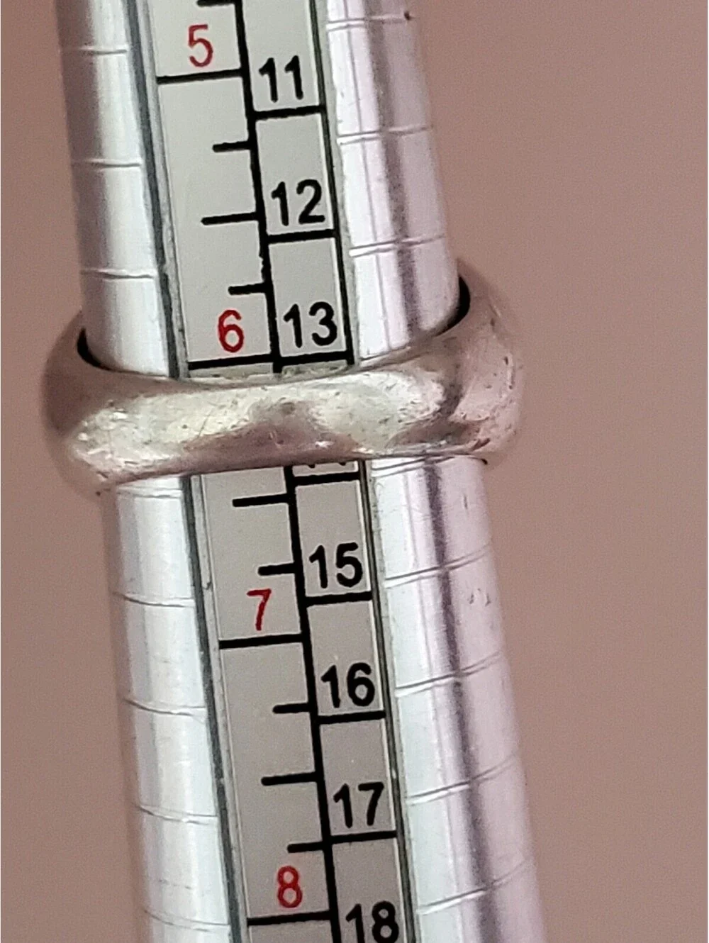 Vintage Sterling Silver Chunky Dome Ring